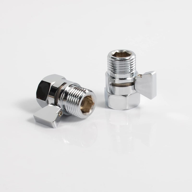 HAOXIN Double Outlet Shower Manifold with Shut Off Valve,Suitable for Dual Sprayer Showering System,Chrome,STC03 - Image 5